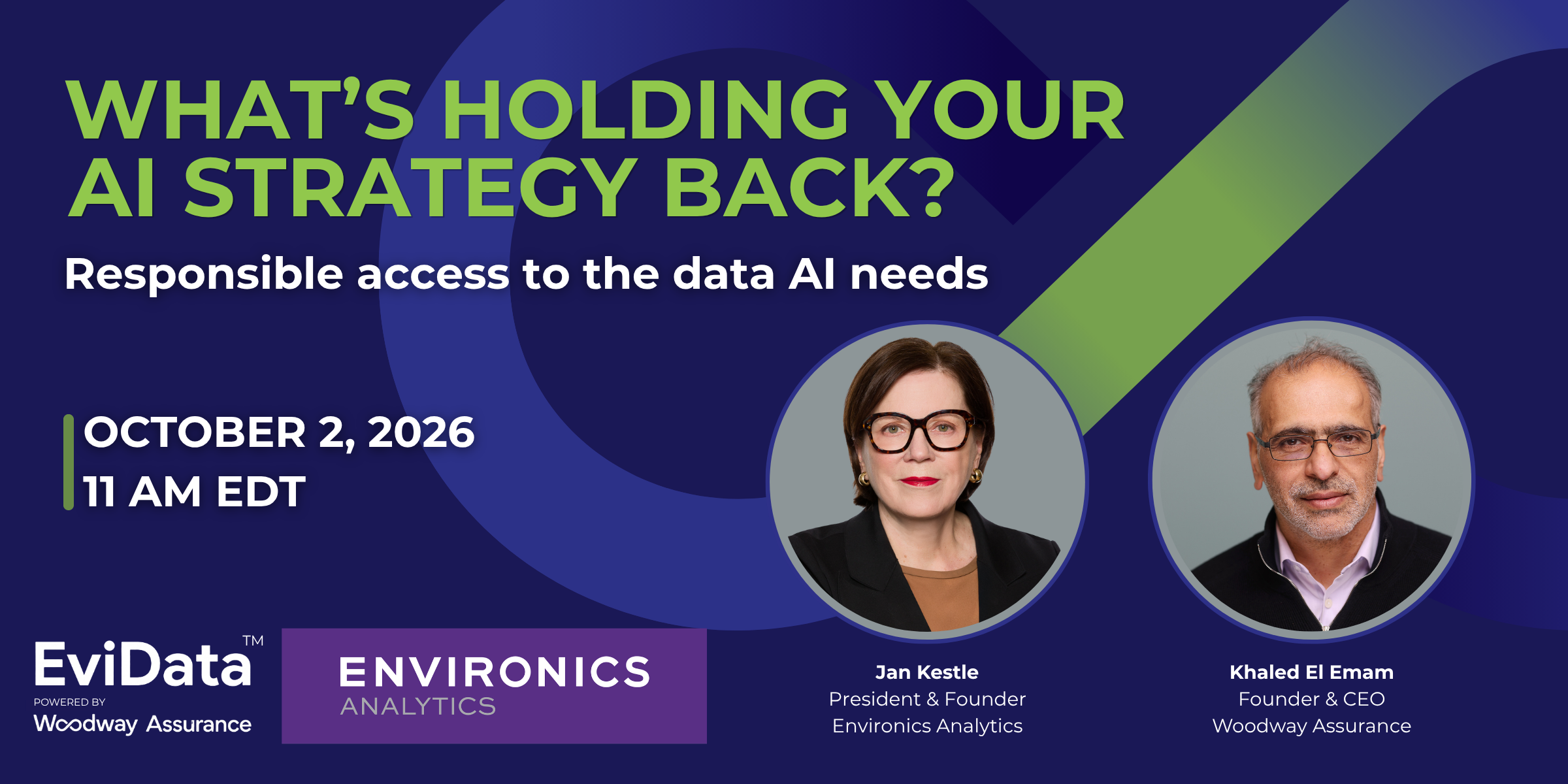 Upcoming Webinar: What’s Holding Your AI Strategy Back? Responsible access to the data AI needs
